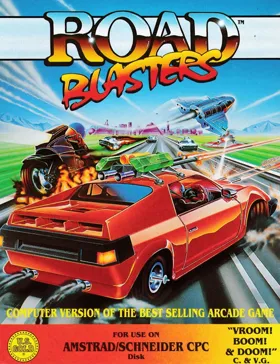 Road Blasters (UK) (1988) box cover front